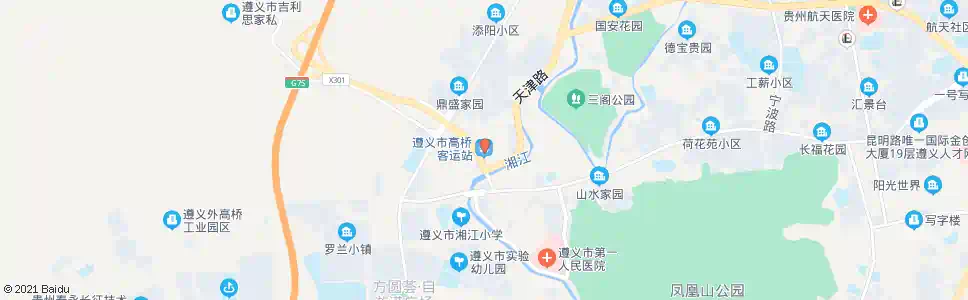 遵义高桥_公交站地图_遵义公交_妙搜公交查询2025