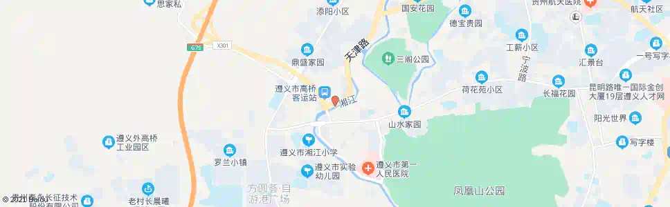 遵义遵松路口_公交站地图_遵义公交_妙搜公交查询2025