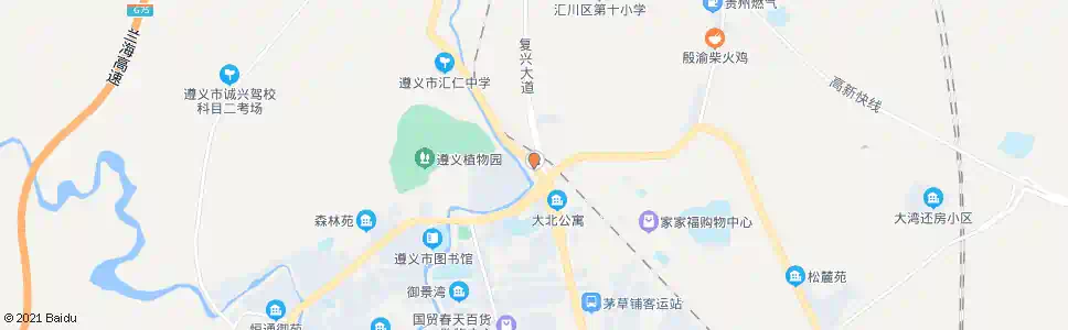 遵义九节滩_公交站地图_遵义公交_妙搜公交查询2025