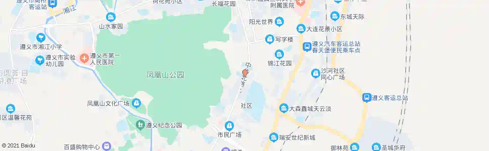 遵义遵义九中_公交站地图_遵义公交_妙搜公交查询2025