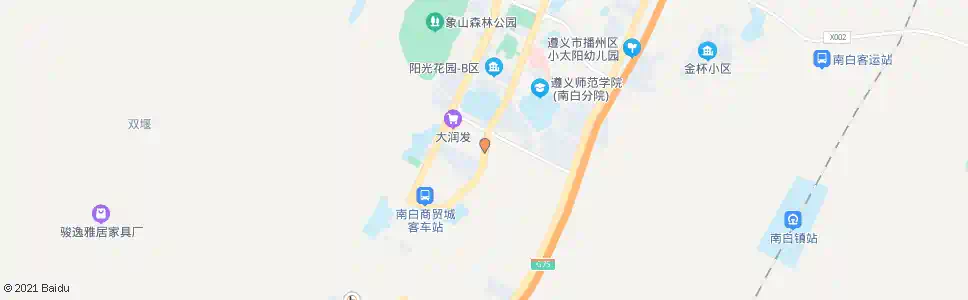 遵义老年公寓_公交站地图_遵义公交_妙搜公交查询2025