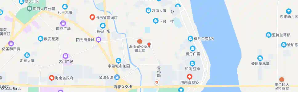 海口美兰办证中心_公交站地图_海口公交_妙搜公交查询2025