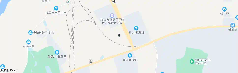 海口中商农产品市场南门_公交站地图_海口公交_妙搜公交查询2025