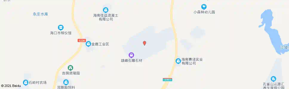 海口金盛达建材城_公交站地图_海口公交_妙搜公交查询2025