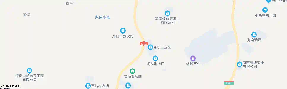 海口金鹿集团_公交站地图_海口公交_妙搜公交查询2025