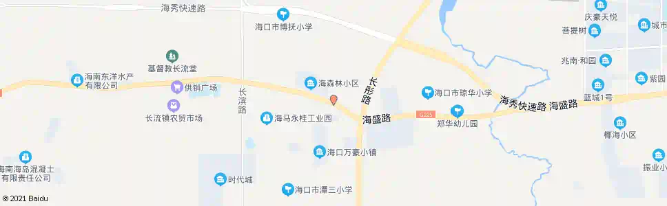 海口永桂开发区_公交站地图_海口公交_妙搜公交查询2025