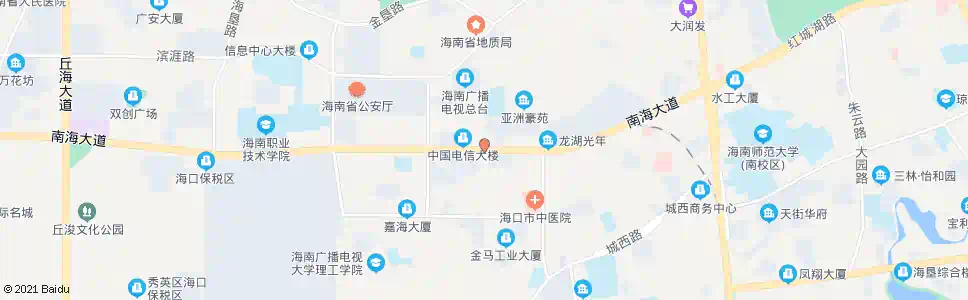 海口海口市药监局_公交站地图_海口公交_妙搜公交查询2025