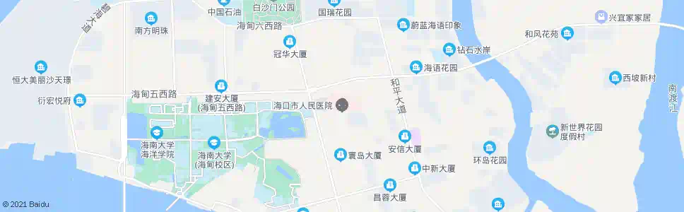 海口市医院_公交站地图_海口公交_妙搜公交查询2025