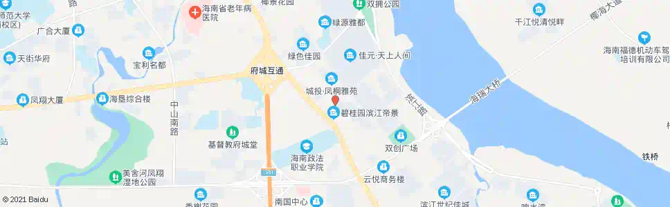 海口富音北路口_公交站地图_海口公交_妙搜公交查询2025