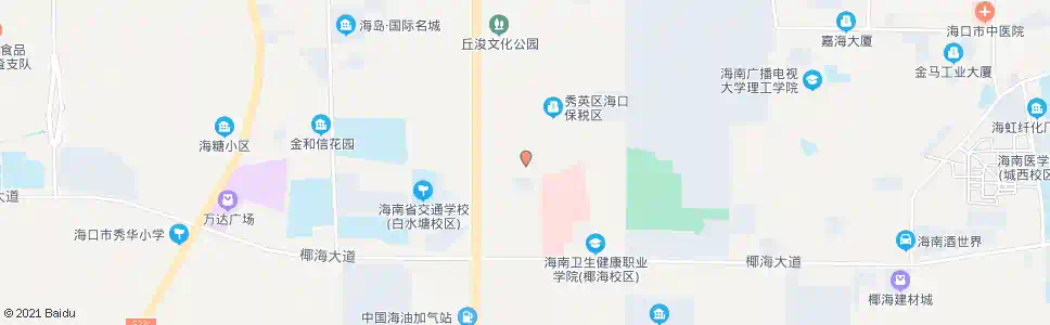 海口金盘调度室_公交站地图_海口公交_妙搜公交查询2025