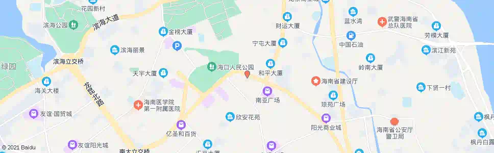 海口东湖(海府路口)_公交站地图_海口公交_妙搜公交查询2025