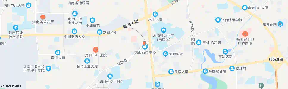 海口永旺商厦_公交站地图_海口公交_妙搜公交查询2025