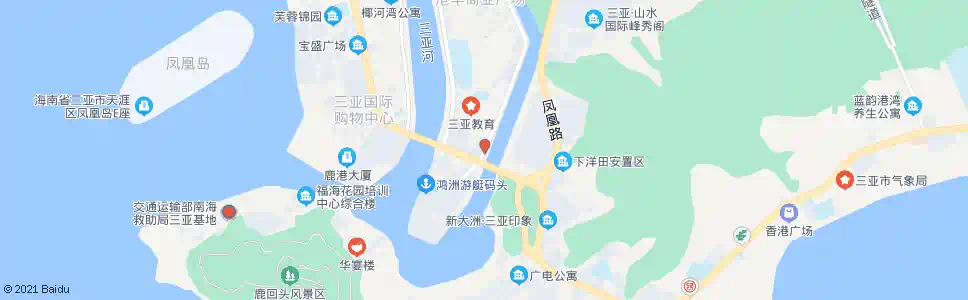 三亚潮见桥_公交站地图_三亚公交_妙搜公交查询2025