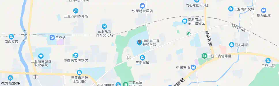 三亚技师学院_公交站地图_三亚公交_妙搜公交查询2025