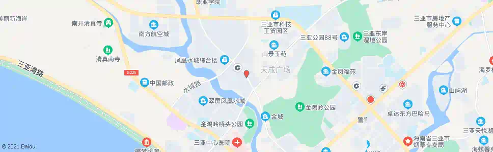 三亚凤凰水城_公交站地图_三亚公交_妙搜公交查询2025