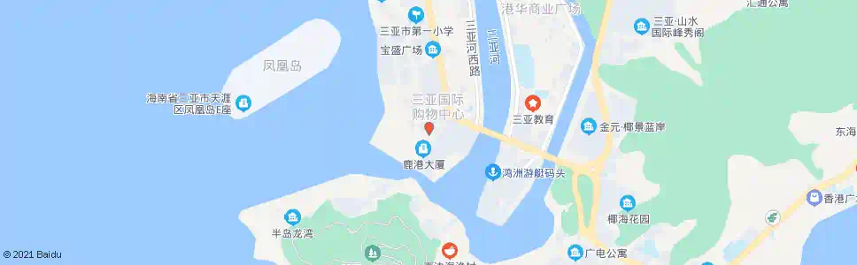 三亚建港路_公交站地图_三亚公交_妙搜公交查询2025