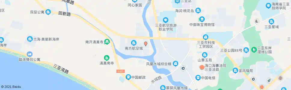 三亚凯丰花园_公交站地图_三亚公交_妙搜公交查询2025