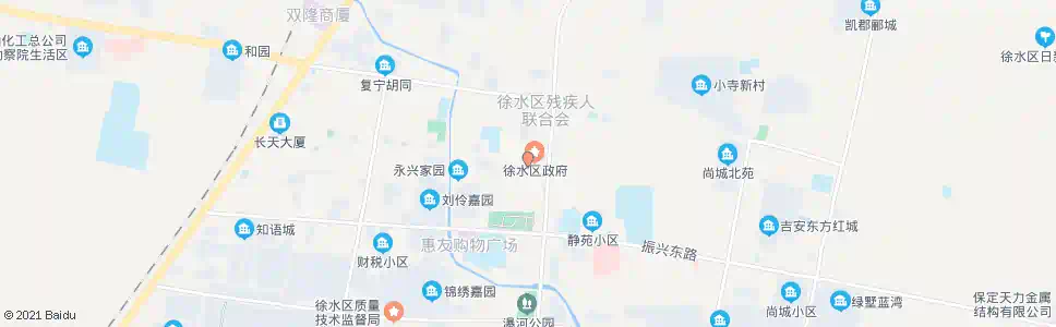保定徐水县委大院_公交站地图_保定公交_妙搜公交查询2025