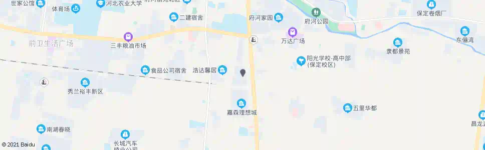 保定卓雅豪庭(刘家疃)_公交站地图_保定公交_妙搜公交查询2025