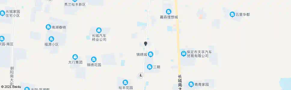 保定南大园_公交站地图_保定公交_妙搜公交查询2025