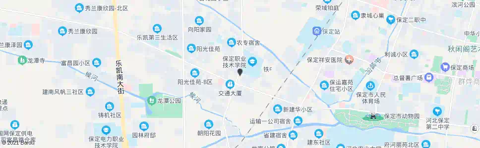 保定农专_公交站地图_保定公交_妙搜公交查询2025