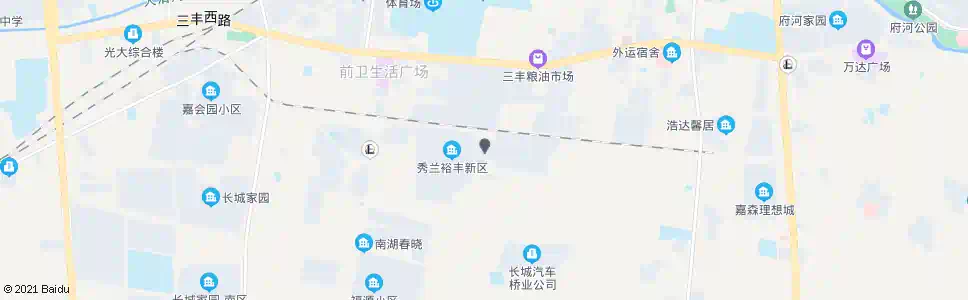 保定裕丰家园(利民街铁路道口)_公交站地图_保定公交_妙搜公交查询2025