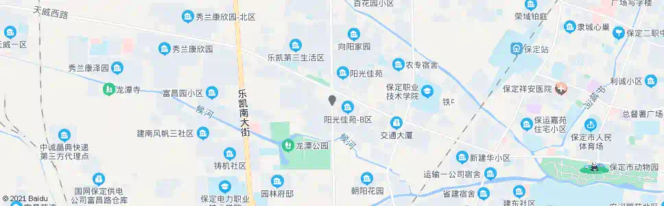 保定天威路口_公交站地图_保定公交_妙搜公交查询2025
