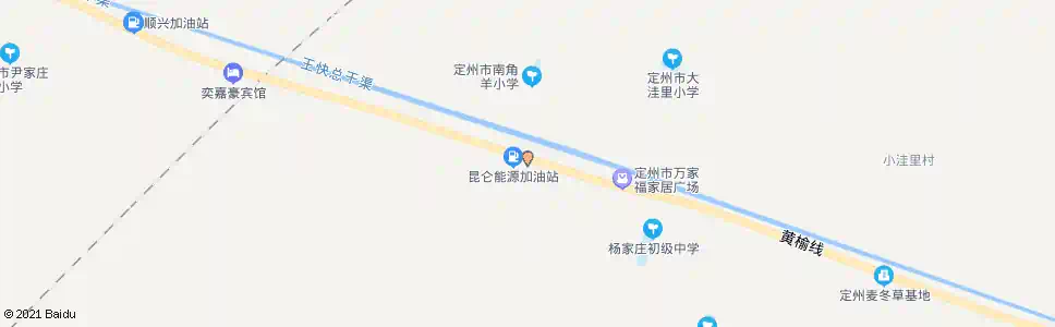 保定杨家庄_公交站地图_保定公交_妙搜公交查询2025