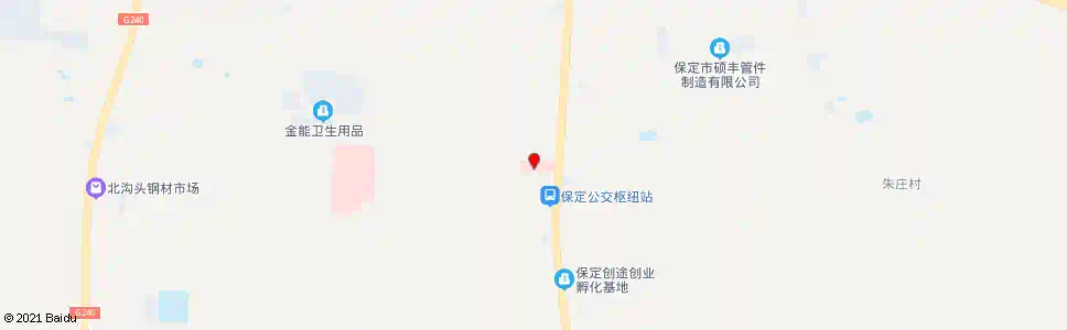 保定省荣军医院_公交站地图_保定公交_妙搜公交查询2025