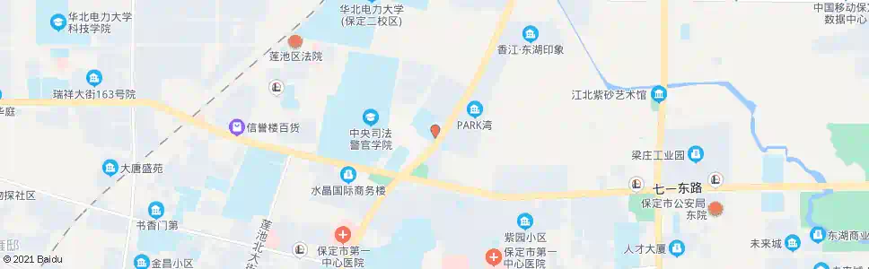 保定财贸学校_公交站地图_保定公交_妙搜公交查询2025