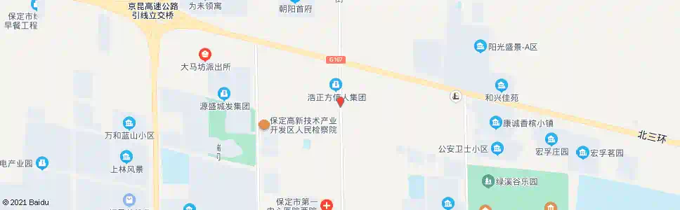 保定英利三期_公交站地图_保定公交_妙搜公交查询2025