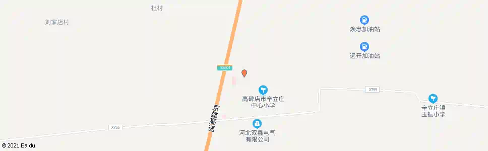 保定安新辛立庄_公交站地图_保定公交_妙搜公交查询2025