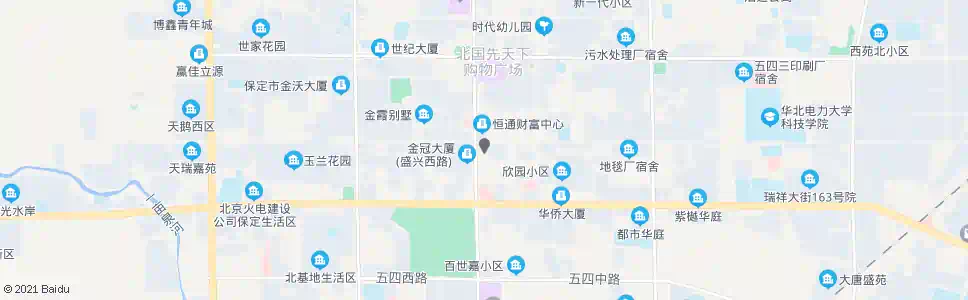 保定市图书馆_公交站地图_保定公交_妙搜公交查询2025