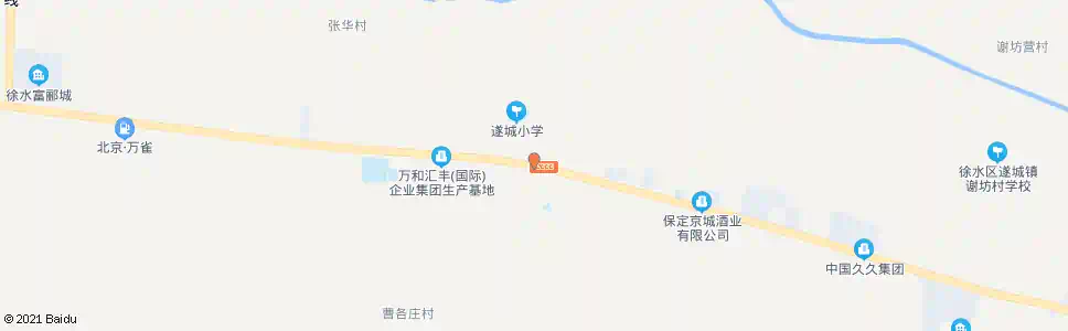 保定遂城村_公交站地图_保定公交_妙搜公交查询2025