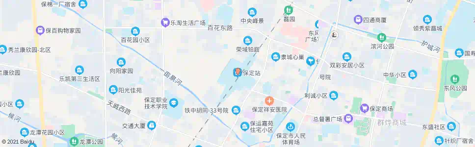 保定莲池_公交站地图_保定公交_妙搜公交查询2025