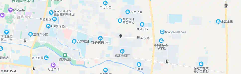 保定玉兰大街路口(裕华路)_公交站地图_保定公交_妙搜公交查询2025