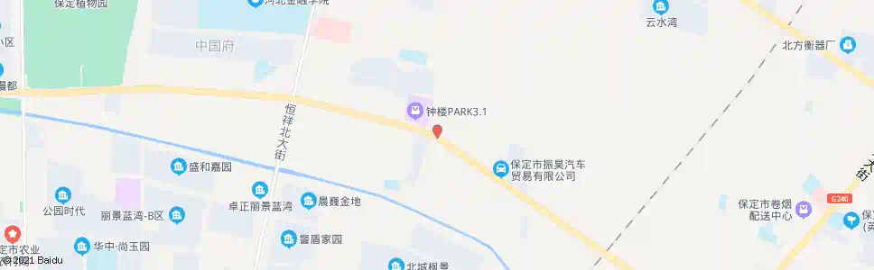 保定北二环路_公交站地图_保定公交_妙搜公交查询2025
