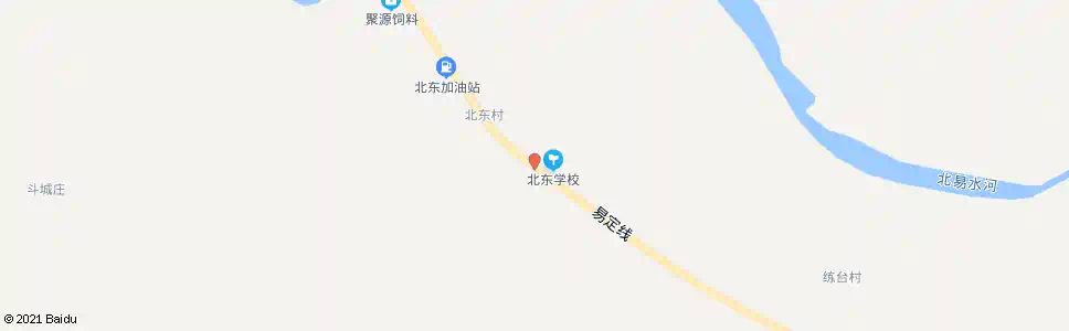 保定北东村_公交站地图_保定公交_妙搜公交查询2025