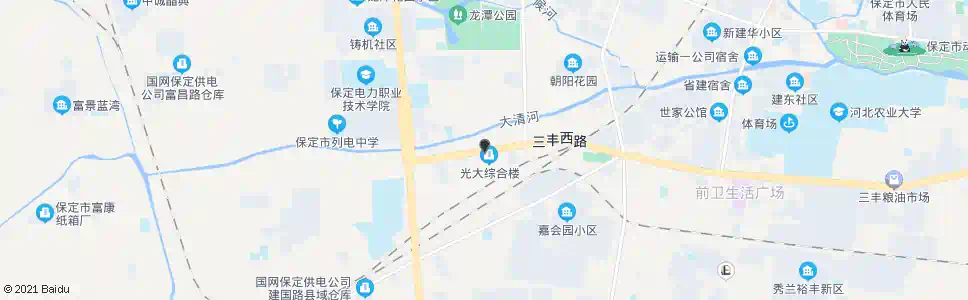 保定前屯_公交站地图_保定公交_妙搜公交查询2025