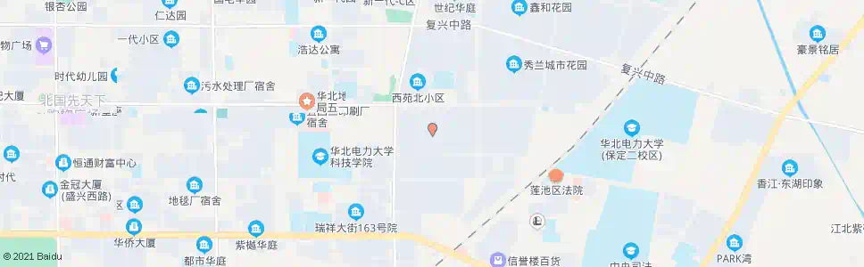 保定西苑小区_公交站地图_保定公交_妙搜公交查询2025