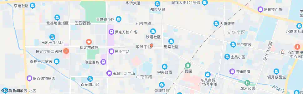 保定卫生科_公交站地图_保定公交_妙搜公交查询2025