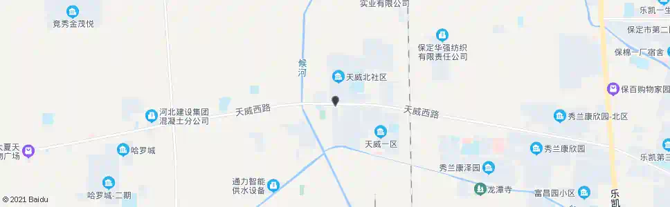 保定变压器厂二区_公交站地图_保定公交_妙搜公交查询2025