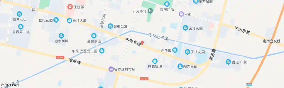 保定南城派出所_公交站地图_保定公交_妙搜公交查询2025