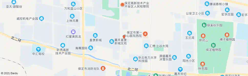 保定恒滨路西口_公交站地图_保定公交_妙搜公交查询2025