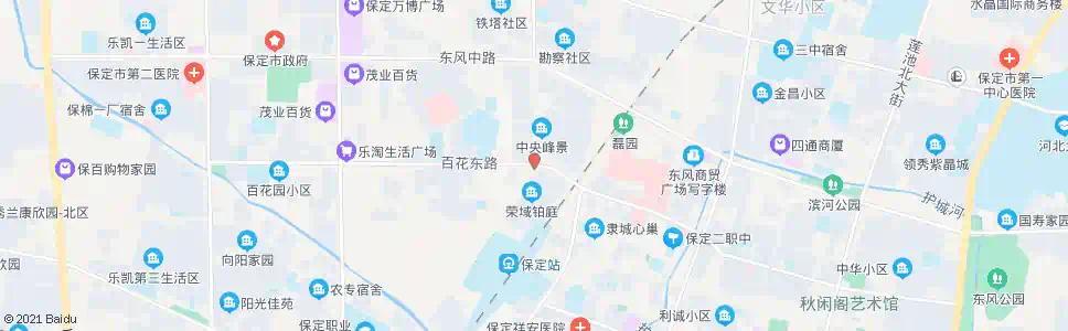 保定韩村(路口南)_公交站地图_保定公交_妙搜公交查询2025