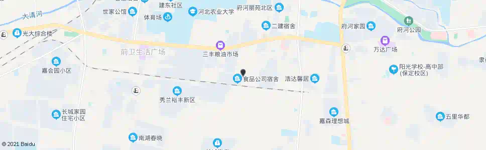 保定莲池大街_公交站地图_保定公交_妙搜公交查询2025