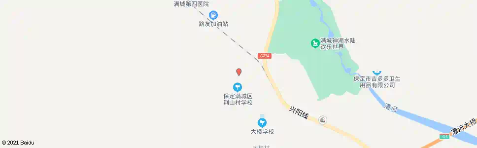 保定荆山村_公交站地图_保定公交_妙搜公交查询2025