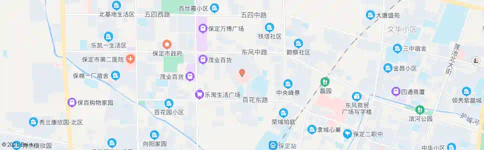保定市三医院_公交站地图_保定公交_妙搜公交查询2025