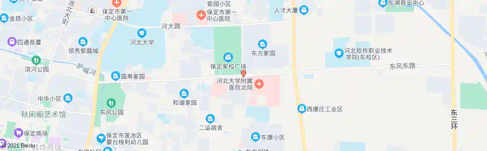 保定传染病医院_公交站地图_保定公交_妙搜公交查询2025
