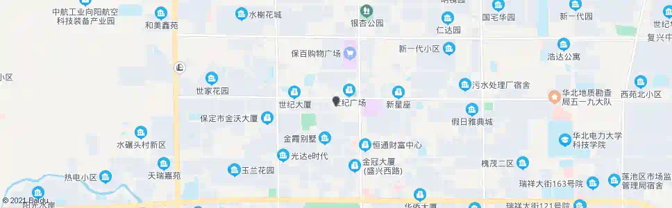 保定华侨宾馆_公交站地图_保定公交_妙搜公交查询2025